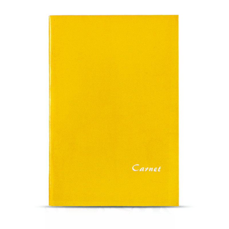 yellow horizontal line Exercise Book