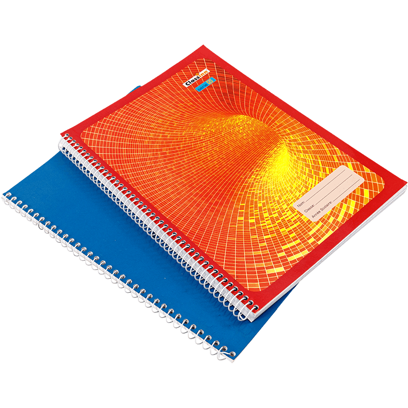 A3 orange  Pp Cover Spirale Notebook