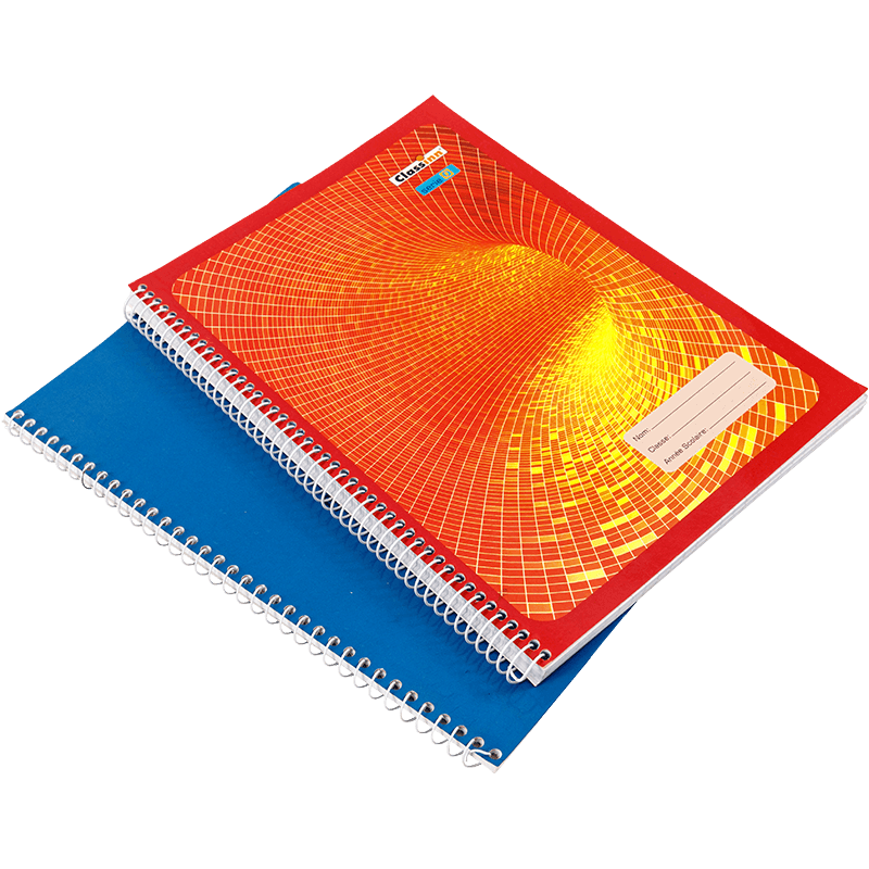 A3 orange  Pp Cover Spirale Notebook