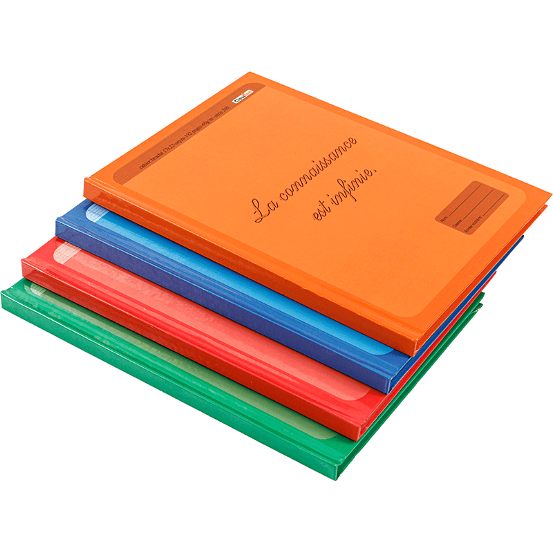 horizontal line Hardcover Notebook