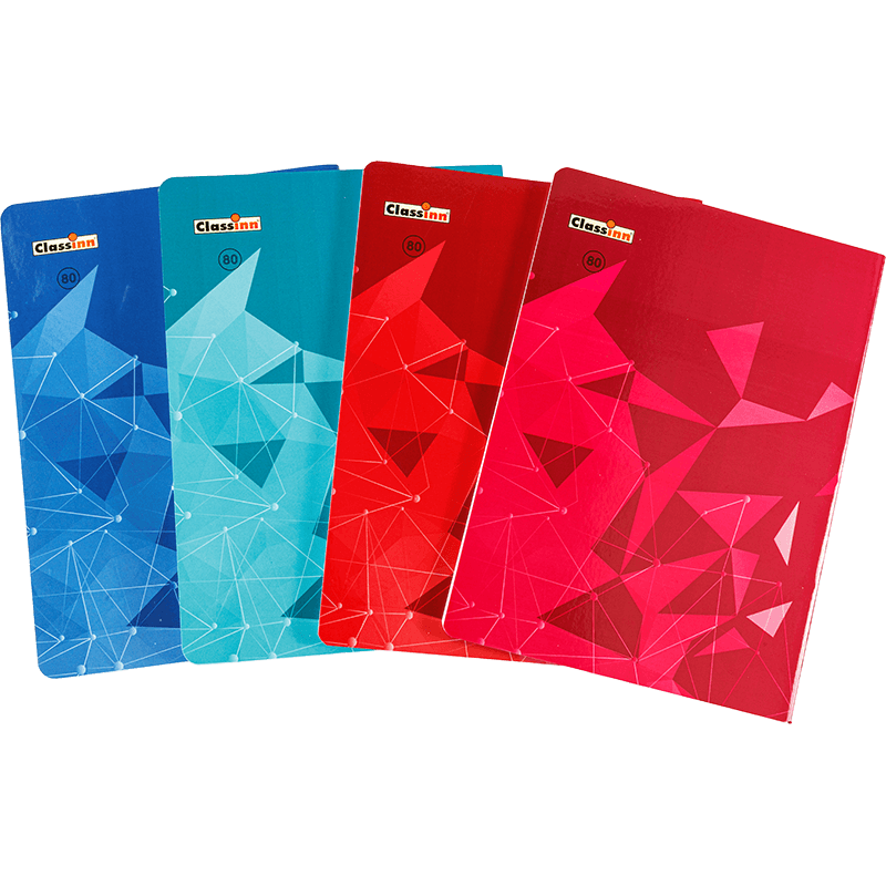red writing Exercise Book