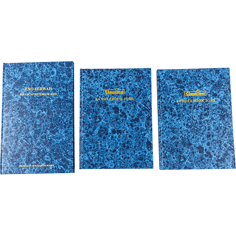 A4 5x5 small squares Hardcover Notebook