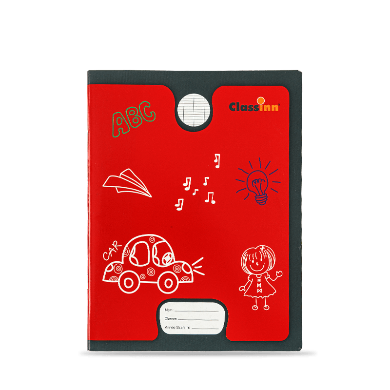 Car Cartoon Pattern Exercise Book