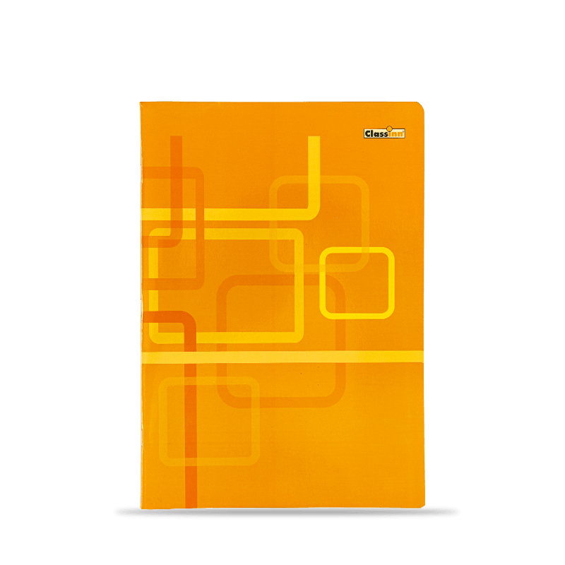 Orange Line Exercise Book